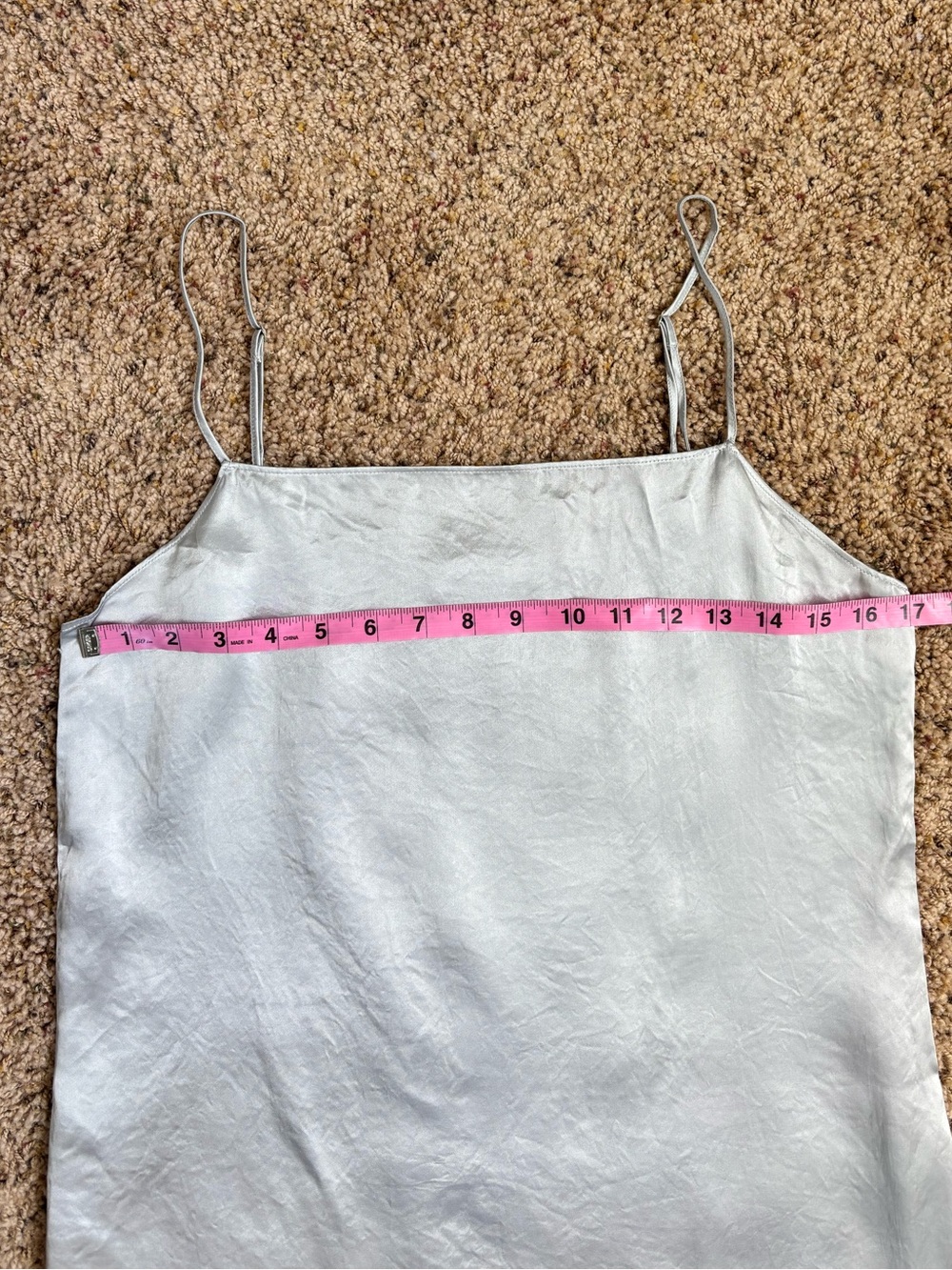 Silver Slip Dress - Picture 7 of 9